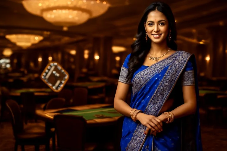 BAJI200 লাইভ টেবিলে ডিলার দৃশ্য